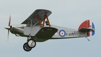 G-BEER @ EGBP - 4. G-BEER departing Kemble Airport (Great Vintage Flying Weekend)