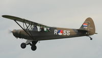 G-BLMI @ EGBP - 4. G-BLMI departing Kemble Airport (Great Vintage Flying Weekend)