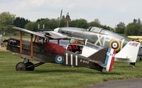 G-BIHF @ EGLM - In the colours of the ROYAL FLYING CORPS - by Clive Glaister