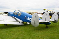 G-AKVZ @ EGBP - at the Great Vintage Flying Weekend - by Chris Hall