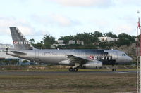N507NK @ TNCM - Spiritwings N507NK at the tresh hold to depart runway 10 - by Daniel Jef