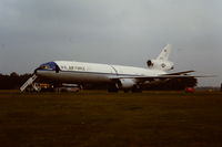 79-0433 @ EGLF - Previous registration N110KC. Prototype tanker aircraft  at Farnborough Airshow in 1982. - by Roger Winser