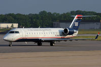 N431AW @ ORF - US Airways Express (Air Wisconsin) N431AW taxiing to RWY 23 for departure. - by Dean Heald