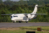 N429FJ @ ORF - Ultimate Leasing LLC 2001 Dornier 328-300 Jet N429FJ taxiing onto RWY 23 for departure to Atlantic City Int'l (KACY). - by Dean Heald