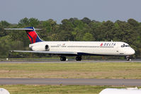 N942DL @ ORF - Delta Air Lines 942DL (FLT DAL1128) starting takeoff roll on RWY 23 enroute to Hartsfield-Jackson Atlanta Int'l (KATL). - by Dean Heald