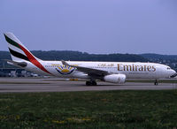 A6-EAO @ LSZH - Taxiing to the terminal with Dubai Summer Suprise logojet... - by Shunn311