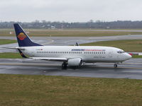 D-AHIG @ EDDL - Taxiing to rw25L - by ghans