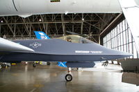 87-0800 @ FFO - In the R&D hangar of the National Museum of the USAF.