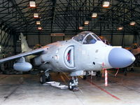 ZH803 @ EGDR - BAe Sea Harrier F/A2, with the School of Flight Deck Operations at RNAS Culdrose - by Chris Hall