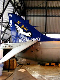 ZH798 @ EGDR - With the School of Flight Deck Operations at RNAS Culdrose, wearing colourful 899 NAS tail marks - by Chris Hall