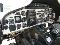 N429MA @ POC - Cockpit area - by Helicopterfriend