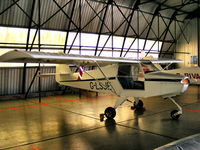 G-LSJE @ EGDR - Escapade Jabiru 3 in the GA hangar at Culdrose - by Chris Hall