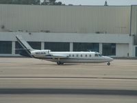 N624KM @ KSMO - Taxi to depart