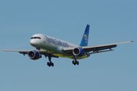 G-TCBA @ EGSH - Landing at Norwich - by Graham Reeve