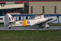 G-APJB @ EGNR - Air Atlantique Ltd, displaying its former RAF ID VR259 - by Chris Hall