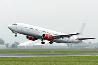 OK-WGY @ LOWL - CSA Czech Airlines Boeing B737-436 departure to MAD - by Janos Palvoelgyi