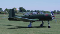 G-BVVG @ EGTH - 3. G-BVVG departing Shuttleworth Collection, Old Warden - by Eric.Fishwick