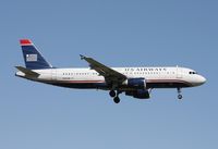 N110UW @ TPA - US Airways A320 - by Florida Metal