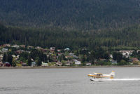 N337AK - Landing at Juneau - by metricbolt