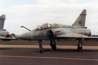 510 @ MHZ - Another view of the EC 02.002 Mirage 2000B on the flight-line at the 1989 RAF Mildenhall Air Fete. - by Peter Nicholson
