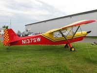 N137SW @ KANE - At Blaine Aviation Weekend 2010.