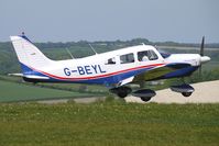 G-BEYL @ EGHA - 1974 Piper PIPER PA-28-180 at Compton Abbas on 2010 French Connection Fly-In Day - by Terry Fletcher