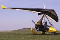 G-CFAT @ EGHA - Microlight at Compton Abbas on 2010 French Connection Fly-In Day - by Terry Fletcher