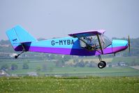 G-MYBA @ EGHA - at Compton Abbas on 2010 French Connection Fly-In Day - by Terry Fletcher