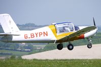 G-BYPN @ EGHA - 1972 Soc De Construction D\'avions De Tourisme Et D\'affaires MORANE SAULNIER MS.880B at Compton Abbas on 2010 French Connection Fly-In Day - by Terry Fletcher