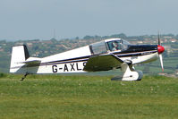 G-AXLS @ EGHA - 1959 Societe Aeronautique Normande JODEL DR105A at Compton Abbas on 2010 French Connection Fly-In Day - by Terry Fletcher