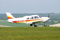 G-BSAW @ EGHA - 1982 Piper PIPER PA-28-161 at Compton Abbas on 2010 French Connection Fly-In Day - by Terry Fletcher