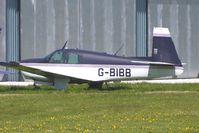 G-BIBB @ EGHS - 1964 Mooney Aircraft Corporation MOONEY M20C at Henstridge Airfield - by Terry Fletcher