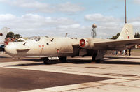 WJ630 @ MHZ - Canberra T.17 of 360 Squadron in the static park at the 1989 RAF Mildenhall Air Fete. - by Peter Nicholson