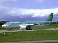 EI-DEI @ EDI - Shamrock 25S Taxiing to runway 06 - by Mike stanners