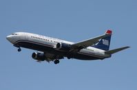 N418US @ TPA - US Airways 737-400 - by Florida Metal