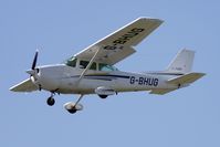 G-BHUG @ EGTU - 1980 Cessna CESSNA 172N at Dunkeswell - by Terry Fletcher