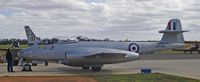 VH-MBX @ YTEM - Former RAF Gloster Meteor (c/n G5/361641) F.8 now painted up as RAAF A77-851 (Halestorm), which is the only flying Gloster Meteor f.8 in the world, at Temora Aviation Museum. - by YSWG-photography