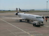 D-ACKK @ LFML - Canadair CRJ-900 - by Mathcab