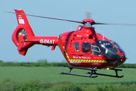 G-DAAT @ EGHU - 2003 Eurocopter Deutschland Gmbh EC135 T2 of Devon Air Ambulance at Eaglescott , Devon (UK)