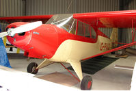 G-PAIZ @ EGHU - 1947 Piper PIPER PA-12 at Eaglescott , Devon (UK)