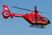 G-DAAT @ EGHU - 2003 Eurocopter Deutschland Gmbh EC135 T2 of Devon Air Ambulance at Eaglescott , Devon (UK)