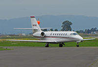 N315QS @ KAPC - NetJets 2008 Cessna 680 arriving at Napa, CA from KSAN (San Diego Intl) - by Steve Nation