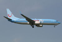 OO-JAF @ EBBR - Arrival of flight JAF5904 to RWY 02 - by Daniel Vanderauwera