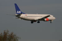 LN-BRQ @ EBBR - Flight SK4743 is descending to RWY 02 - by Daniel Vanderauwera