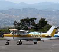 N6582F @ OXR - 1966 Cessna 150F, Continental O-200 100 Hp - by Doug Robertson