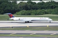 N918DE @ TPA - Delta MD-88 - by Florida Metal