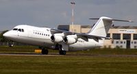 G-RAJJ @ EGCN - New Bussiness Airline in for a crew change at Doncaster - by Paul Lindley