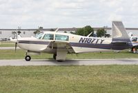 N187TY @ LAL - Mooney M20J