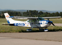 F-GZBI @ LFMZ - Parked in the grass with the same c/s as the Beech Baron F-GFAU... - by Shunn311