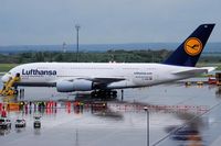 D-AIMA @ LOWW - Lufthansa Airbus A380 Frankfurt am Main; first time an A380 visited Vienna :D - by Hannes Tenkrat
